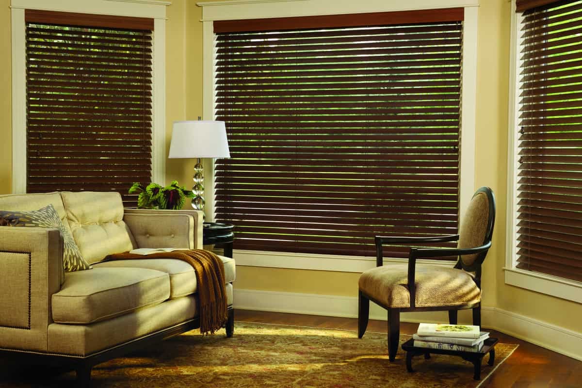 Parkland® Wood Blinds near Jackson, Wyoming (WY) with various slat sizes, unique colors, and more.