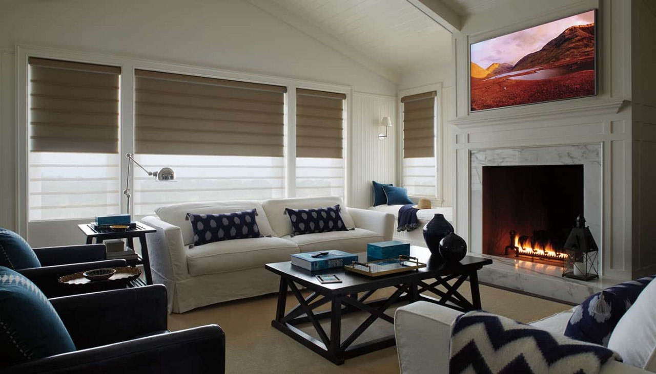 Hunter Douglas Vignette® Modern Roman Shades, Roman shades, roman blinds near Jackson, Wyoming (WY)